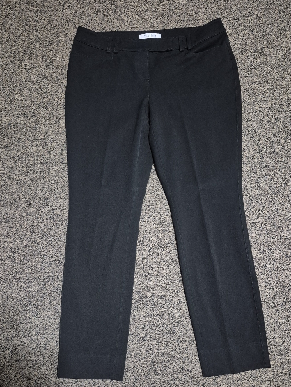 White House Black Market Black Slim Straight Dress Pants